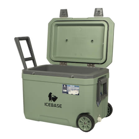 กระติกน้ำแข็งเก็บความเย็น ICEBASE รุ่น CLP-301/GN (PEGASUS) ขนาด 45 ลิตร สีเขียว_2